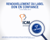 Renouvellement du label "Don en confiance" pour l’Institut du Cerveau et de la Moelle épinière