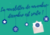 Découvrez la newsletter de novembre-décembre