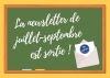 Découvrez la newsletter de juillet-septembre