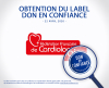 La Fédération Française de Cardiologie obtient le label "Don en Confiance" !  