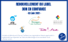 5 renouvellements de label
