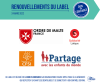 Renouvellement de 4 organisations