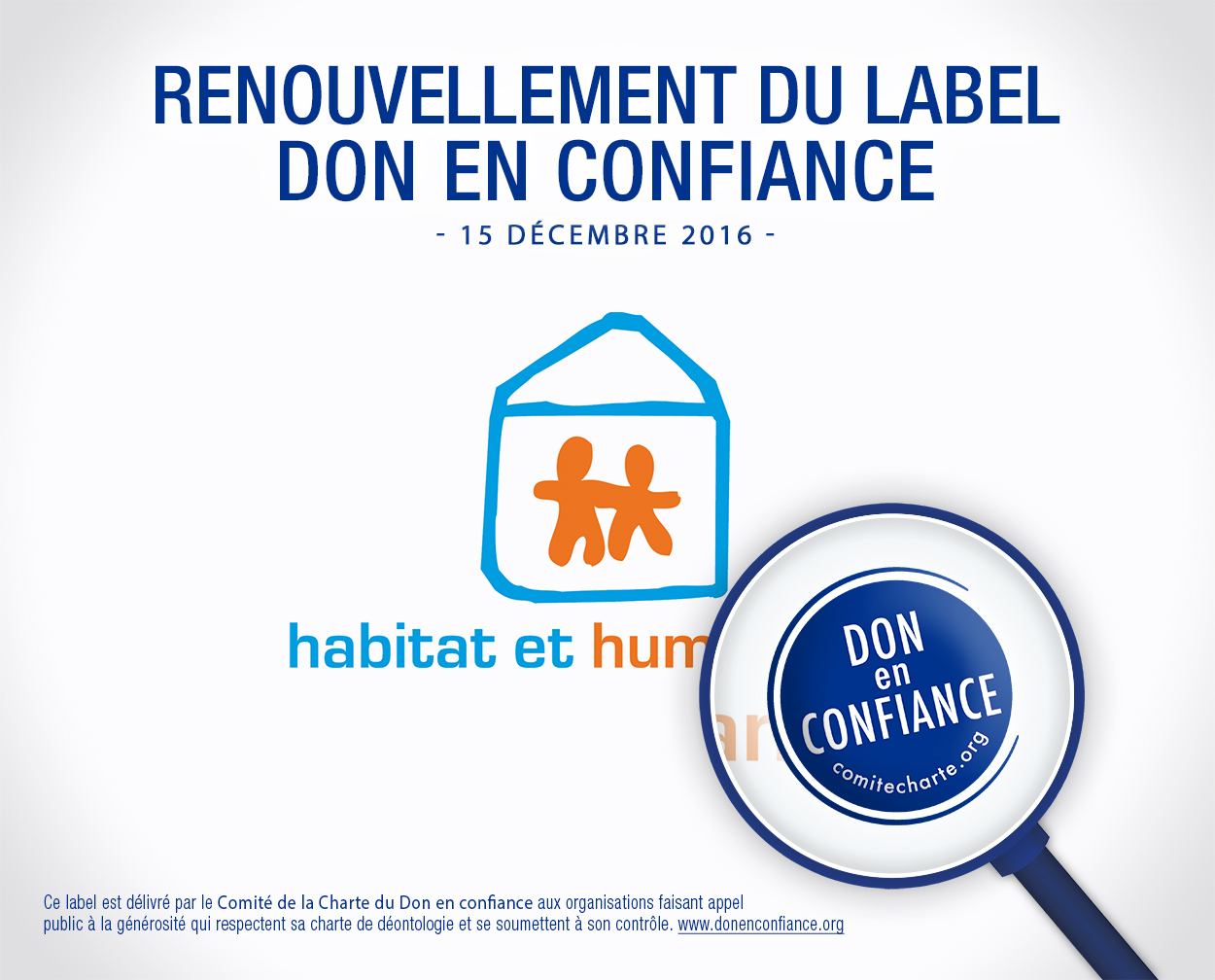 Label Don en confiance H&H