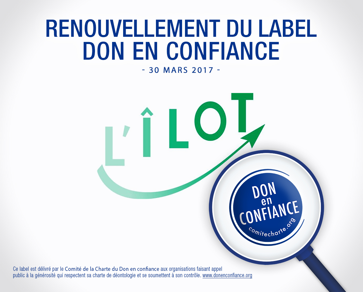 renouvellement label L'ILOT