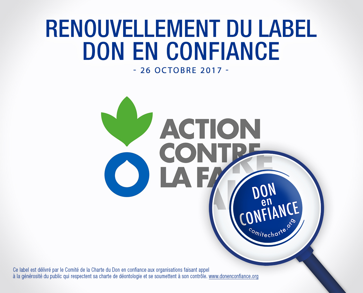 renouvellement du label 