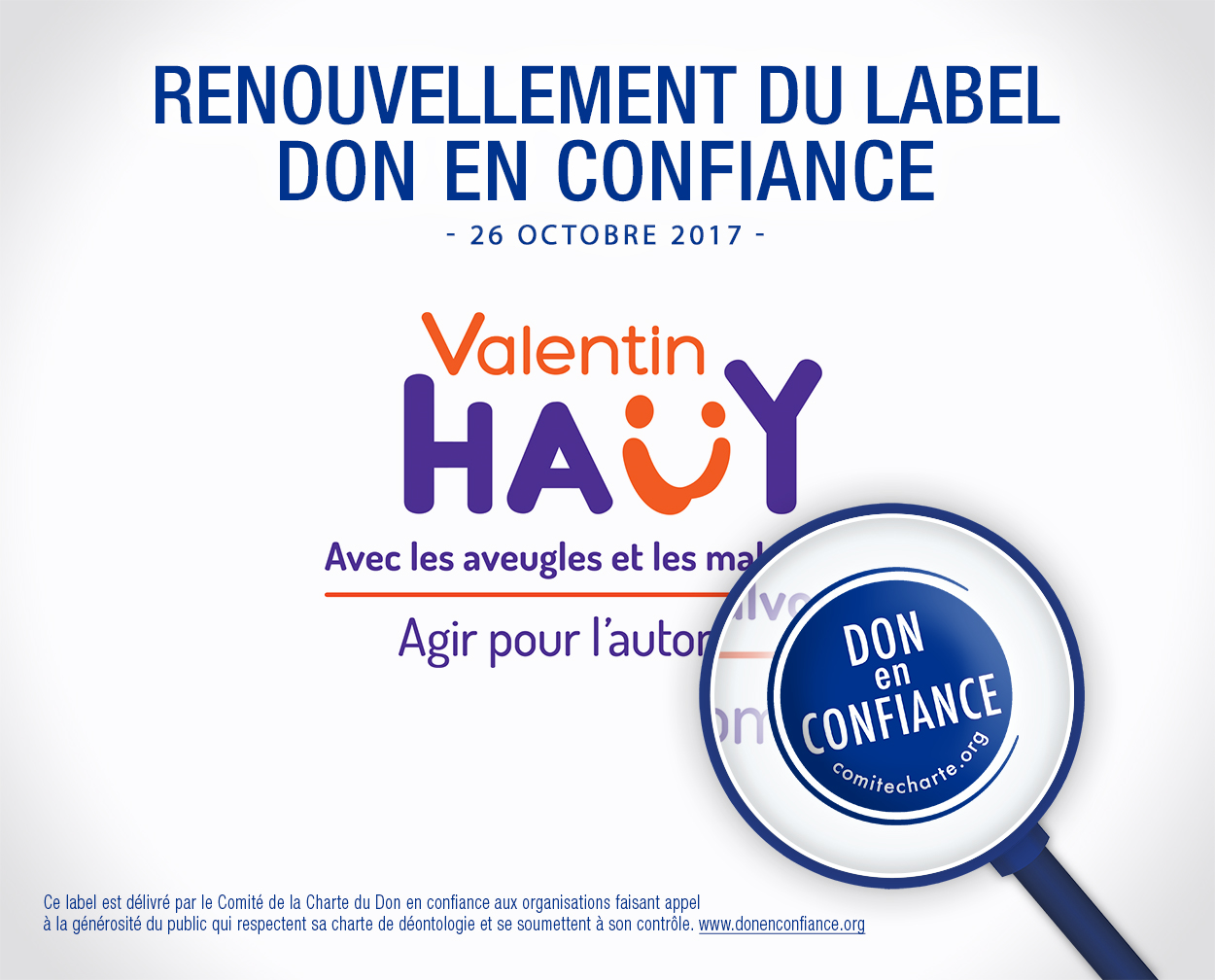 renouvellement du label 