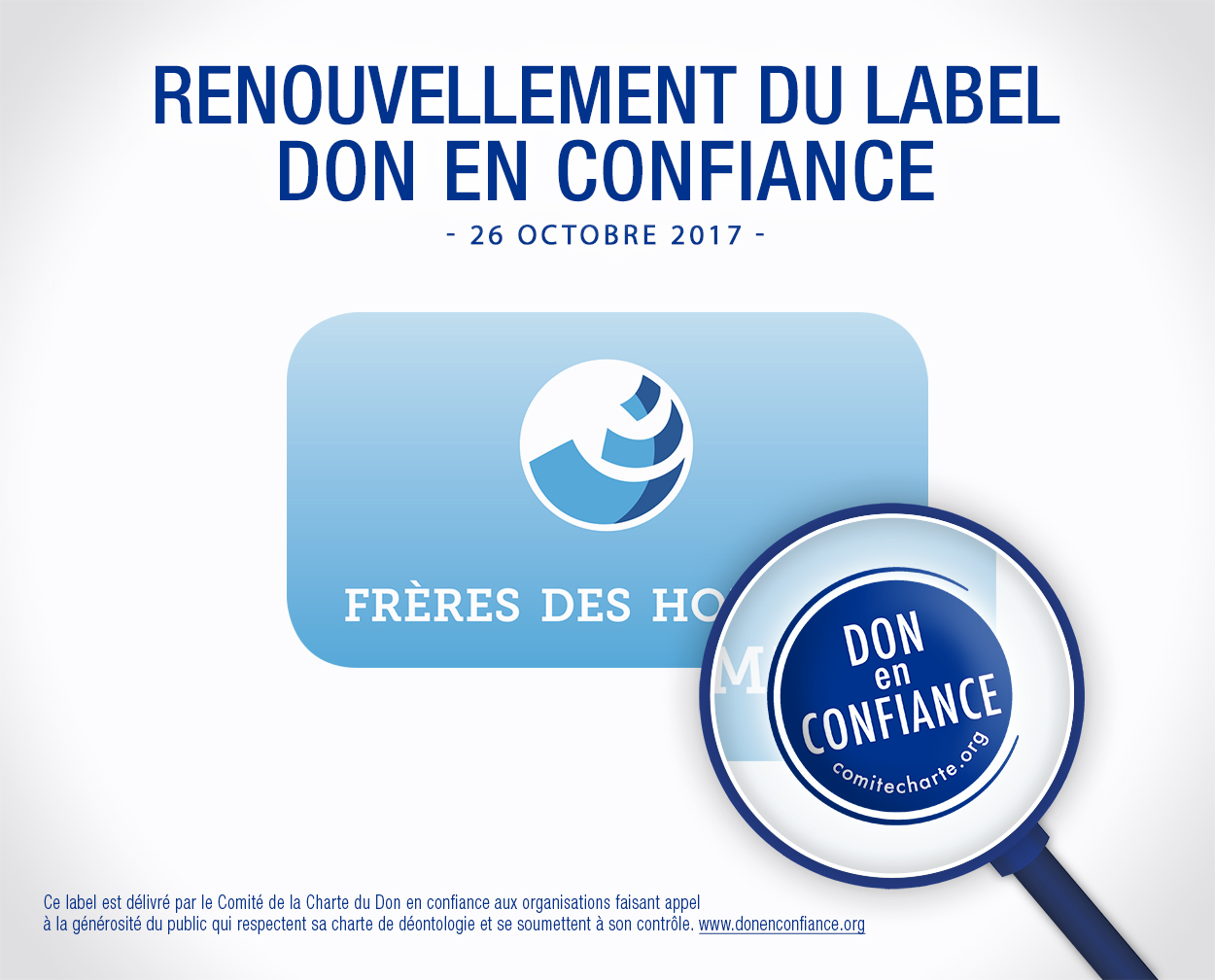 renouvellement du label 