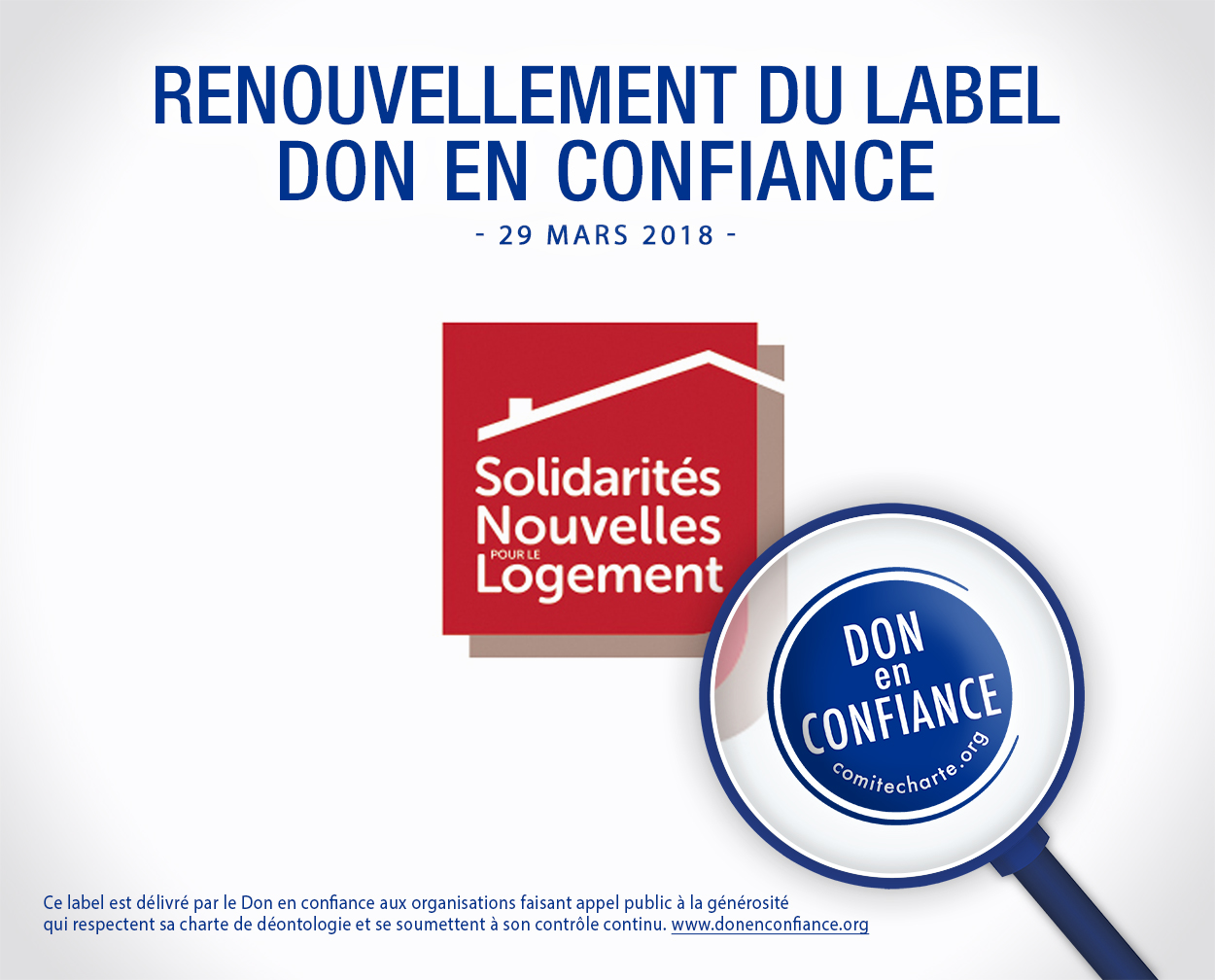 renouvellement label SNL