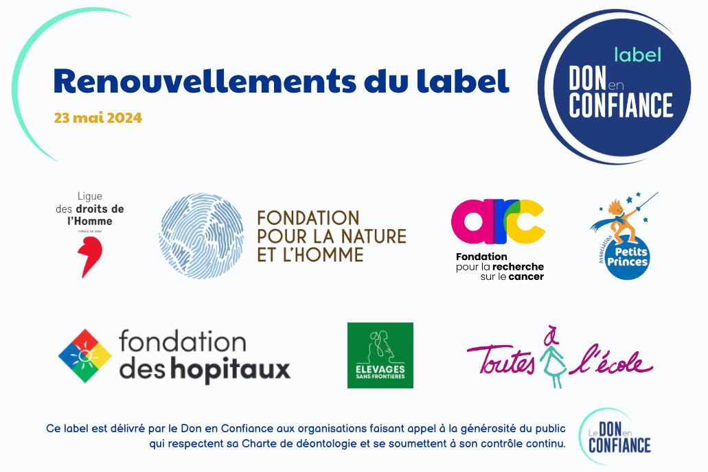 Renouvellements du mois